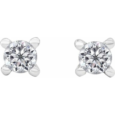 Eppi Napichovacie náušnice s moissanitmi Jada E44357