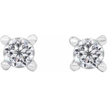 Eppi Napichovacie náušnice s moissanitmi Jada E44357