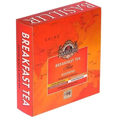 Basilur Breakfast Tea Assorted Asia 40 ks