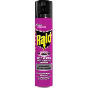 Raid Аерозол срещу насекоми, Универсален, 400 ml