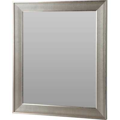 Home Styling Collection Nástěnné v kovovém rámu, 49,5 x 2,2 x 59,5 cm, stříbrná stříbrná