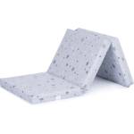 Chipolino Сгъваем матрак Chipolino, 60 x 120 x 6 cm, платина със сиви звезди (MAT02202PLGR)