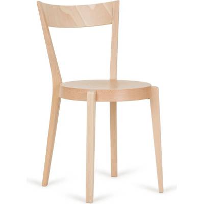 Paged Spire A-4770 Seat Wood Back Wood buk morený / dyha
