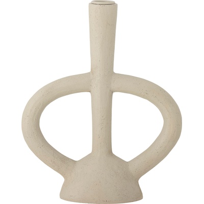 Bloomingville Свещник за класическа свещ Ramina 21 см бежов (82057603)