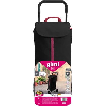 GIMI Twin nákupný vozík čierny