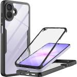 Techsuit Калъф за Samsung Galaxy A07 4G - Techsuit - ColorVerse 360 Series + Screen Protector - Черен