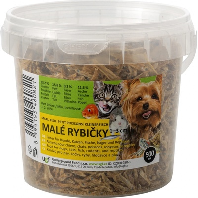 Underground Food Malé rybičky 500 ml
