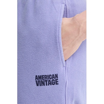 American Vintage Памучен спортен панталон American Vintage (PLI05B)