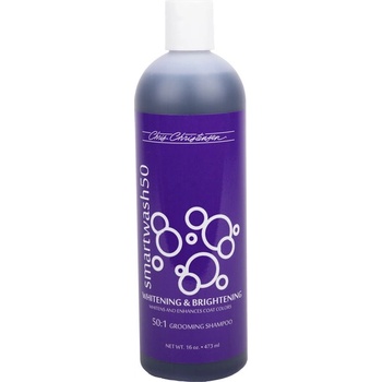 Image 1 of Chris Christensen Systems SmartWash 50 Whitening Shampoo 473ml шампоан за бяла козина, концентрат 50: 1