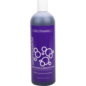 Chris Christensen Systems SmartWash 50 Whitening Shampoo 473ml шампоан за бяла козина, концентрат 50: 1