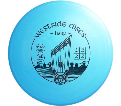 Westside Discs BT Medium Harp Modrá