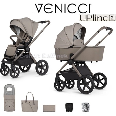 Venicci Tinum Upline 2 2v1 Taupe 2025