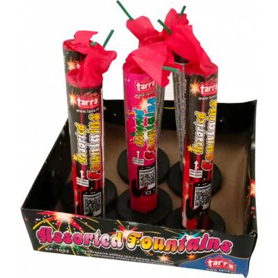 Pyrotechnika Fontána 5" Assorted Fountain 6 ks
