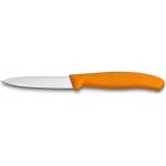 Victorinox Нож за белене Victorinox SwissClassic 8 см, гладко острие, оранжев (6.7606.L119)