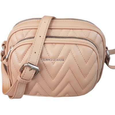 David Jones dámská crossbody kabelka 6712-2 Pink růžová