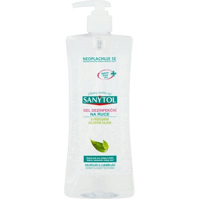 Sanytol Hand Soap zelený čaj dezinfekční gel na ruce 500 ml