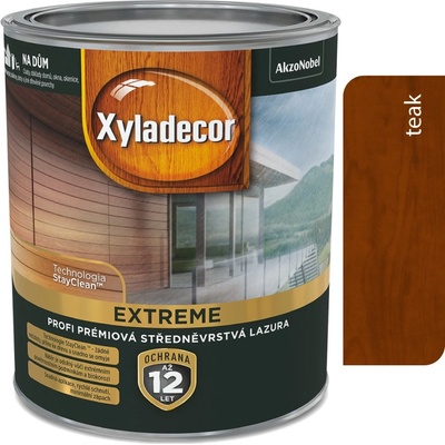 Xyladecor EXTREME týk profi strednovrstvová lazúra 2,5l