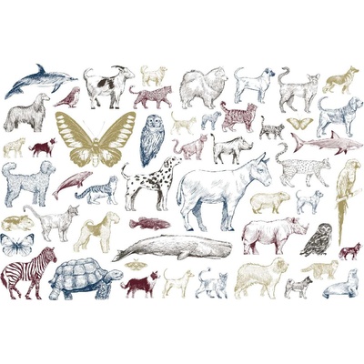 DIMEX ART Флизелинов фототапет колекция с животни ii. 375 x 250 см