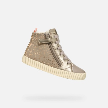 GEOX Бежови детски маратонки Geox Mirroless Geox | Bezhov | Момичешки | 33