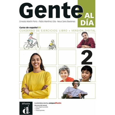 Gente al día 2 (B1) – Cuaderno de ejercicios + Campus (12 meses)
