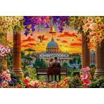 Bluebird Puzzle - Puzzle Rome for Two - 1 000 piese