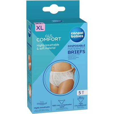 Canpol babies Popôrodné nohavičky XL 5 ks