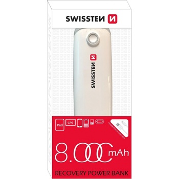 Swissten RECOVERY POWER BANK 8000 mAh