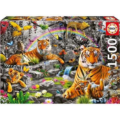 Educa Brilliant Jungle a Fix lepidlo 1500 dielov
