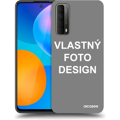 Púzdro Picasee silikónové Huawei P Smart 2021 - Vlastné design/motiv čierne