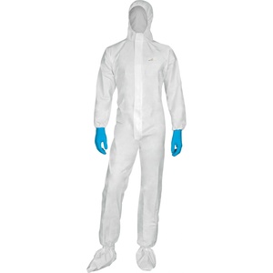 Delta Plus Delta dt115 / Антихимичен антистатичен защитен гащеризон за еднократна употреба тип 5 - бял xl (dt115xg)