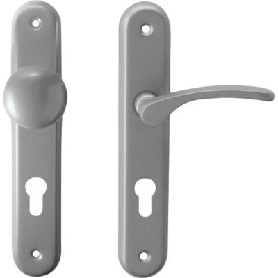 KP Dverové kovanie VIOLA-LAURA komplet pravá kľučka + guľa, rozteč 72 mm, pre dvere SWASZ00073.01
