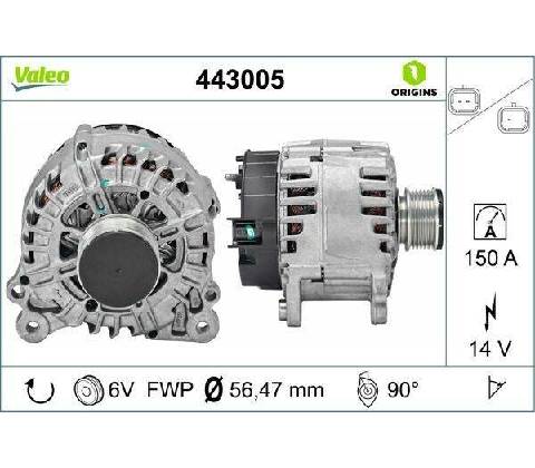 Generátor VALEO 443005