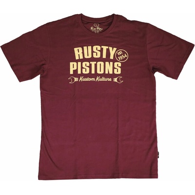 Rusty Pistons RPTSM102 Low Rod burgundy triko