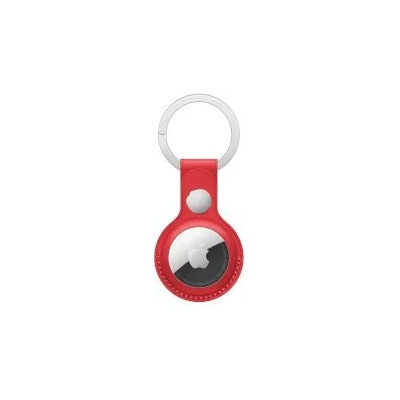 AirTag Leather Key Ring - (PRODUCT)RED