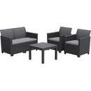 Allibert CLAIRE 2 SEATERS SOFA grafit