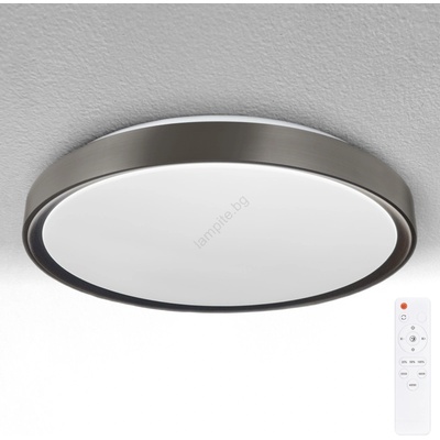 Brilagi Brilagi-LED Димируемо осветително тяло FANCIA LED/48W/230V 3000-6500K Ø39 см антрацит + дистанционно (BG3200)