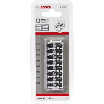 Bosch УДАРНИ БИТОВЕ ph/pz 8 БРОЯ 25 mm bosch impact control (3165140851138)