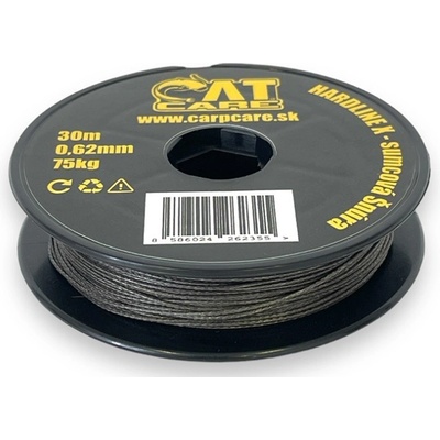 CatCare Šnúra Nadväzcová Hardline-X 30m 0,62mm 75kg