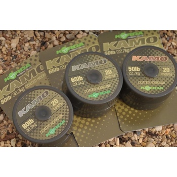 Korda šnúra Kamo Coated Hooklink 20m 20lb
