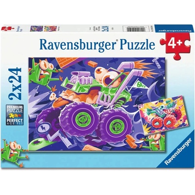 Ravensburger 2x24 Monster Trucks dielov
