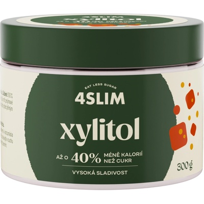 4Slim Sladidlo Xylitol prášek 300 g