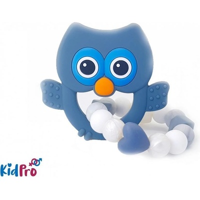 Kidpro Toys silikon kousátko Sovička