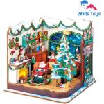 2KidsToys Сглобяем модел 2Kids Toys Santa's Workshop - 3D миниатюра „Работилницата на Дядо Коледа (2D98374)