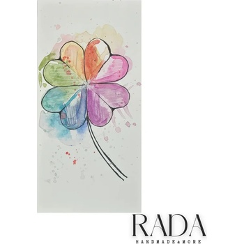 Ръчно изработена любовна картичка - Love Card #4 (LOVECARD04)