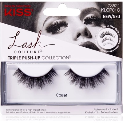 KISS Lash Couture Triple Push-Up изкуствени мигли Corset 1 чифт