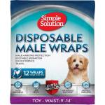 Simple Solution - Памперс за мъжки кучета , XS/Toy 12бр, 23 - 36 см