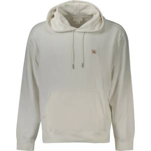 Calvin Klein Мъжки суитшърт с цип calvin klein, Размер l, Цвят Бяло (lv04rc274g_biyaf)