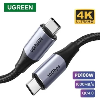 UGREEN ПЛЕТЕН КАБЕЛ USB-C/USB-C 3.2 Gen2 5А US355 UGREEN (Ugreen 80150)
