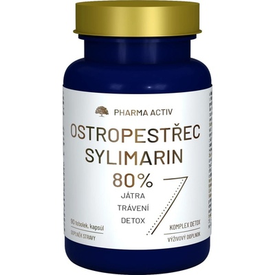 Pharma Activ Ostropestřec Sylimarin 80% 90 tobolek