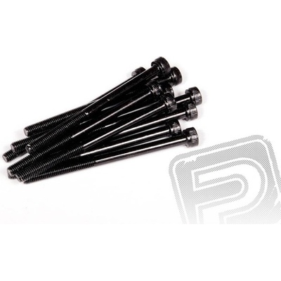 Axial Imbusové skrutky s valcovou hlavou M3x45 mm čierne 10 ks